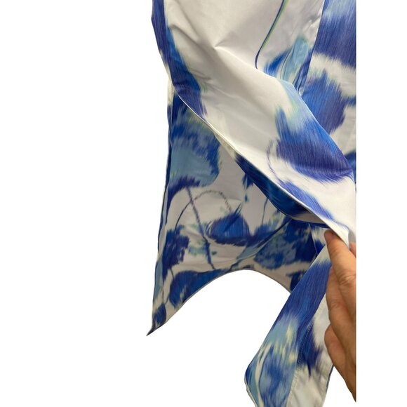 Lela Rose $1890 Julia Floral Sleeveless Maxi Dress NWT Size XL 14 - Picture 10 of 11